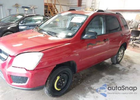 2009 Kia Sportage Lx из США, поврежденный, VIN KNDJF724297625466